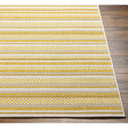 Tapis d'extérieur à rayures bohèmes Eagean de Livabliss
