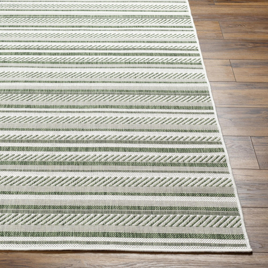 Tapis d'extérieur à rayures bohèmes Eagean de Livabliss