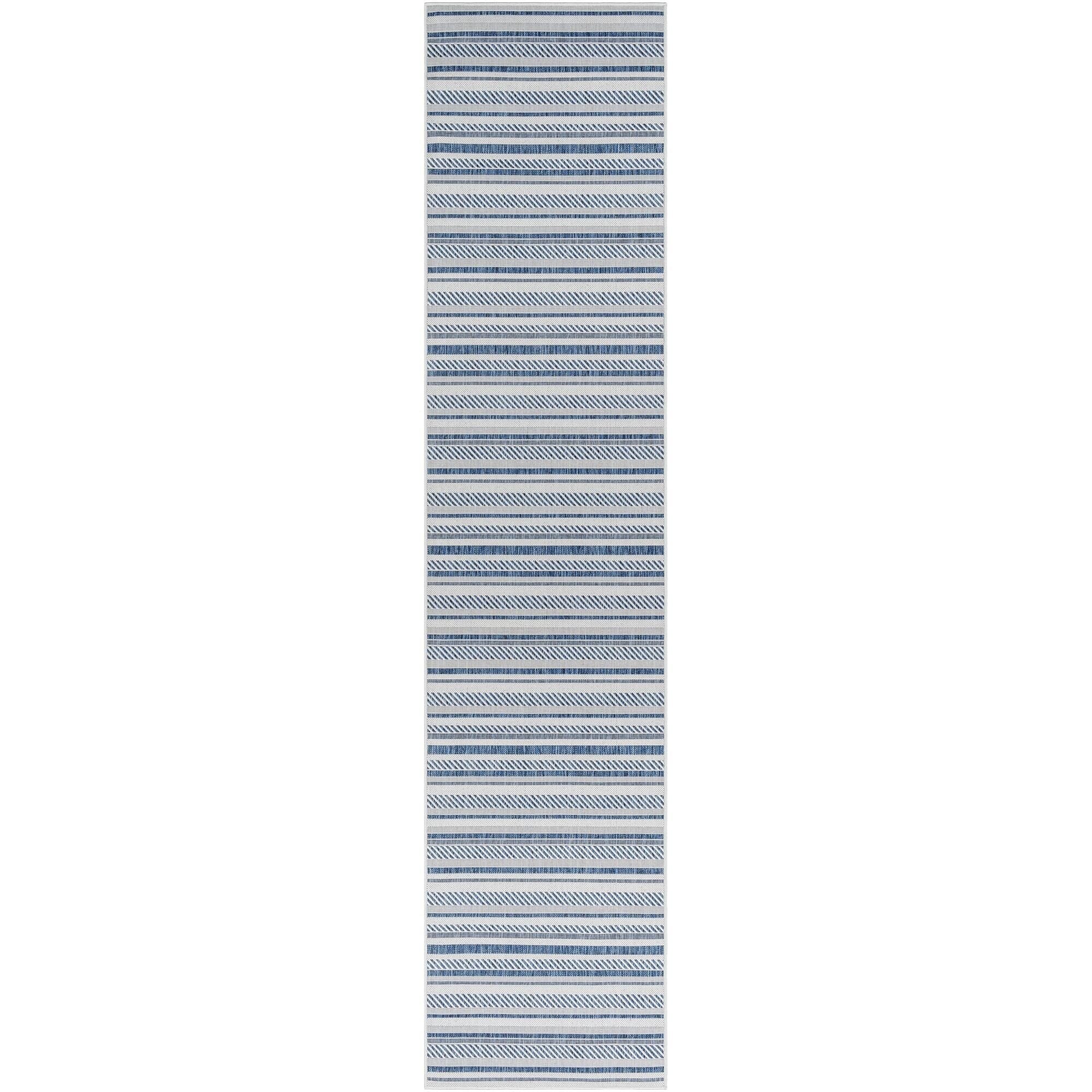 Tapis d'extérieur à rayures bohèmes Eagean de Livabliss