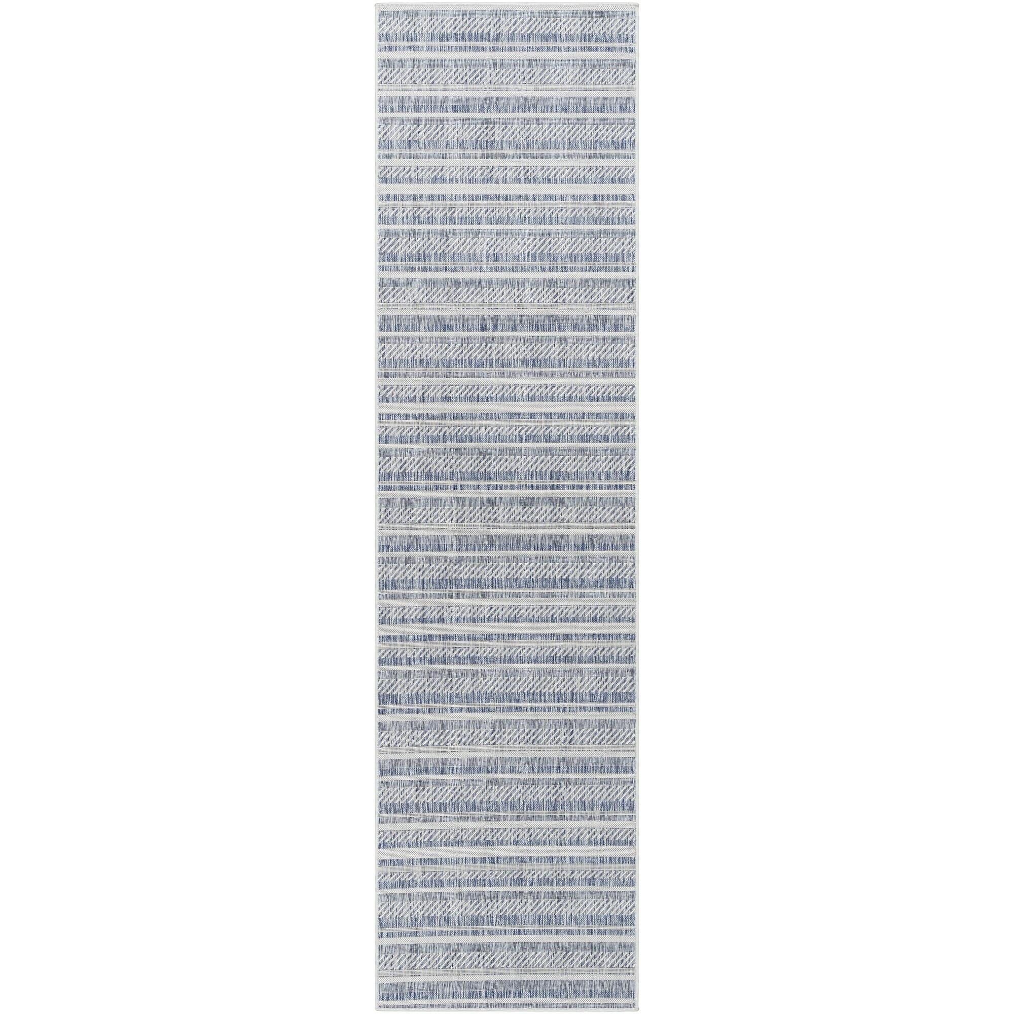 Tapis d'extérieur à rayures bohèmes Eagean de Livabliss