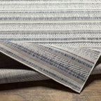 Tapis d'extérieur à rayures bohèmes Eagean de Livabliss