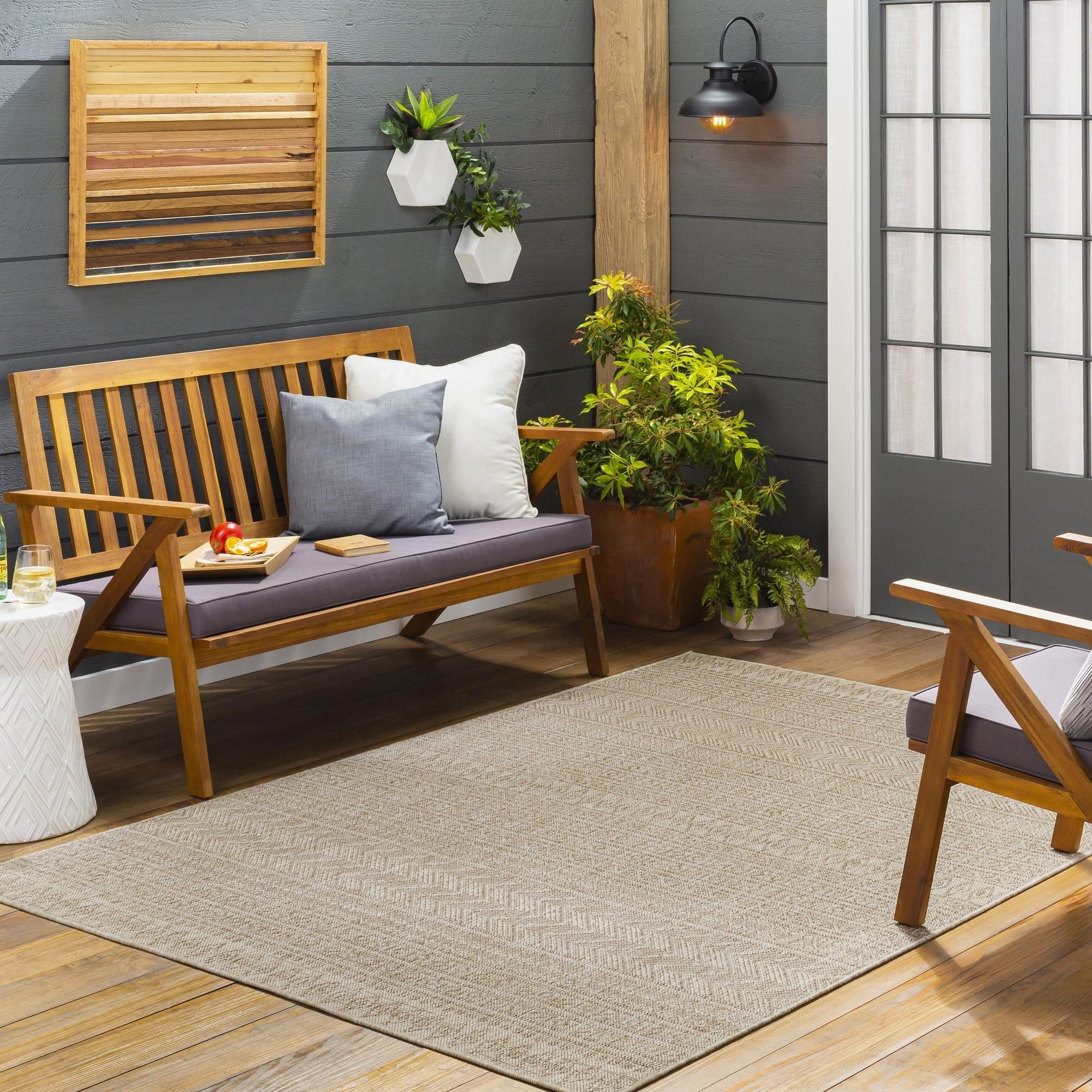 Tapis d'extérieur Livabliss Eagean Bohème Tribal