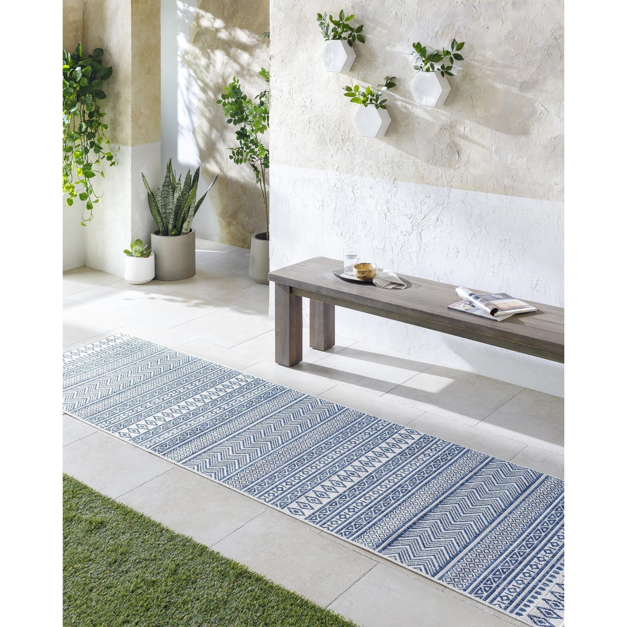Tapis d'extérieur Livabliss Eagean Bohème Tribal