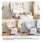 Ensemble de 2 fauteuils inclinables pivotants et coulissants de 29 po de largeur avec dossier à poussée manuelle