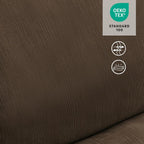 Fauteuil inclinable à bascule électrique surdimensionné MCombo à double moteur, sans accoudoirs, idéal pour le salon, tissu PR607