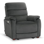 Fauteuil inclinable électrique MCombo Zero Wall-Hugger avec appui-tête réglable, idéal pour les petits espaces et les camping-cars, tissu ST257