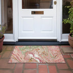 Tapis Chantille à motifs abstraits, lavable en machine, pour intérieur et extérieur