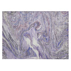 Tapis Chantille à motifs abstraits, lavable en machine, pour intérieur et extérieur