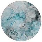 Tapis Chantille abstrait lavable en machine pour intérieur/extérieur