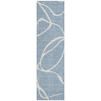 Tapis Chantille moderne abstrait lavable en machine pour intérieur/extérieur