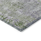 Tapis Chantille abstrait moderne lavable en machine pour intérieur/extérieur