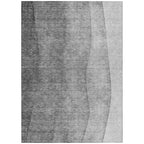 Tapis Chantille contemporain ombré lavable en machine pour intérieur/extérieur