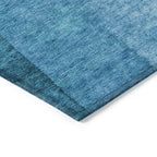Tapis Chantille contemporain ombré lavable en machine pour intérieur/extérieur