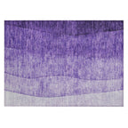 Tapis Chantille contemporain ombré lavable en machine pour intérieur/extérieur