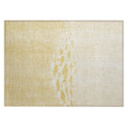 Tapis Chantille moderne sur le thème marin, lavable en machine, pour intérieur/extérieur