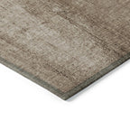 Tapis Chantille moderne sur le thème marin, lavable en machine, pour intérieur/extérieur