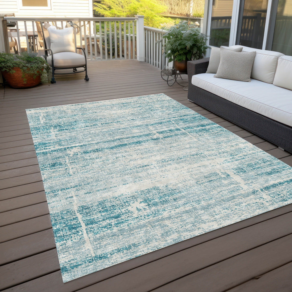 Tapis Chantille Ombre uni lavable en machine pour intérieur/extérieur