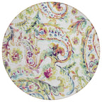 Tapis Chantille traditionnel à volutes lavable en machine pour intérieur/extérieur