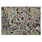 Tapis Chantille traditionnel à volutes lavable en machine pour intérieur/extérieur