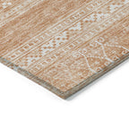 Tapis Chantille tribal bohème lavable en machine pour intérieur/extérieur