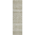 Tapis Chantille tribal bohème lavable en machine pour intérieur/extérieur