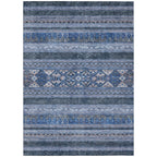 Tapis Chantille tribal bohème lavable en machine pour intérieur/extérieur