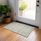 Tapis Chantille tribal bohème lavable en machine pour intérieur/extérieur