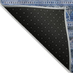 Tapis Chantille tribal bohème lavable en machine pour intérieur/extérieur