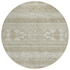 Tapis Chantille tribal bohème lavable en machine pour intérieur/extérieur
