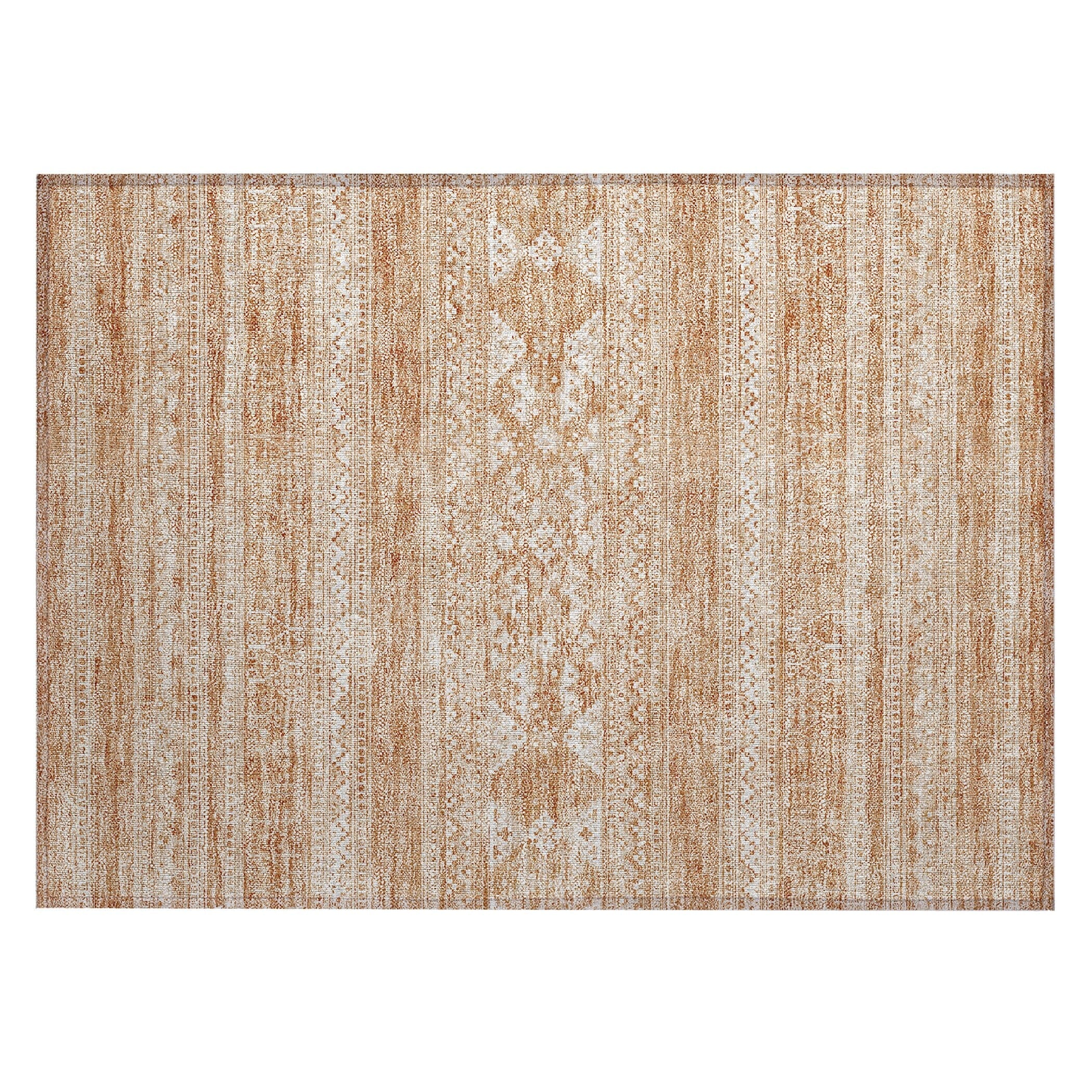 Tapis Chantille tribal bohème lavable en machine pour intérieur/extérieur