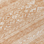 Tapis Chantille tribal bohème lavable en machine pour intérieur/extérieur