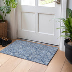 Tapis Chantille Tropical Palm lavable en machine pour intérieur/extérieur
