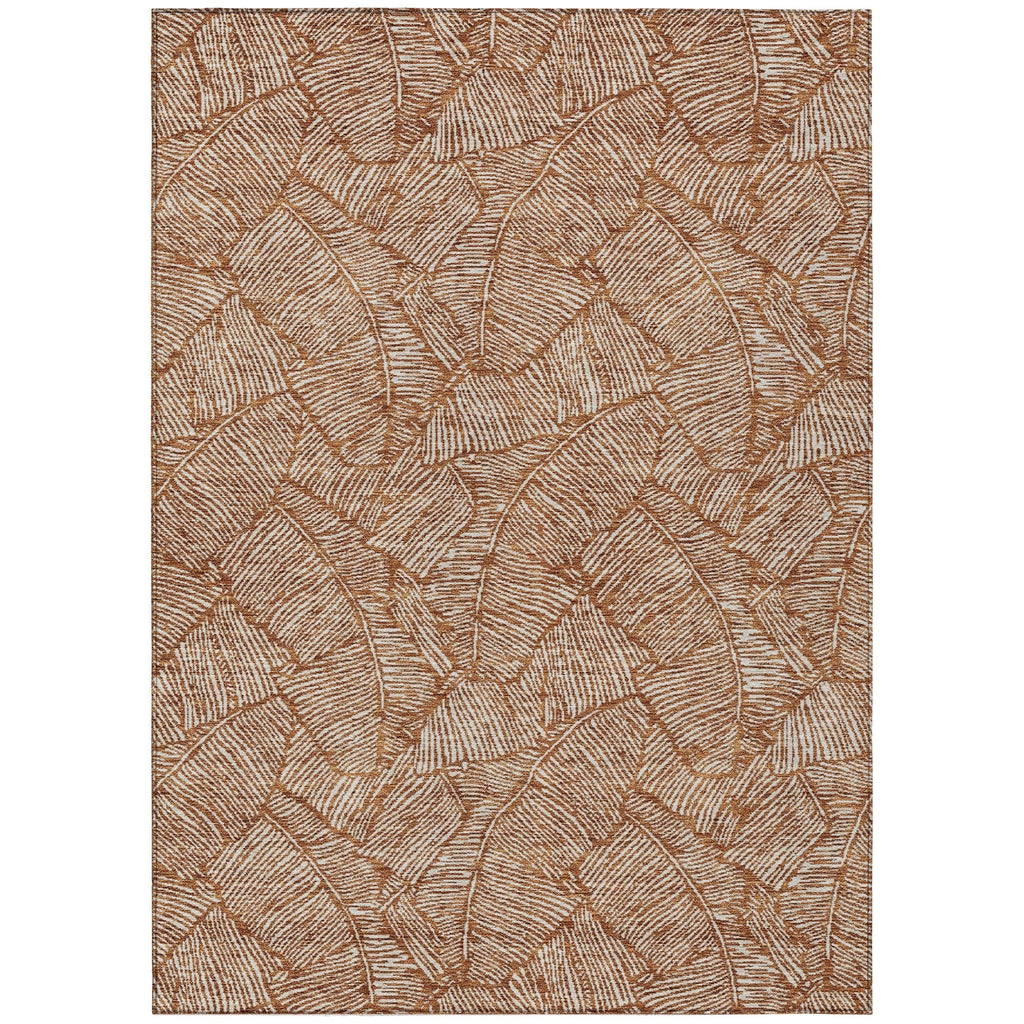 Tapis Chantille Tropical Palm lavable en machine pour intérieur/extérieur