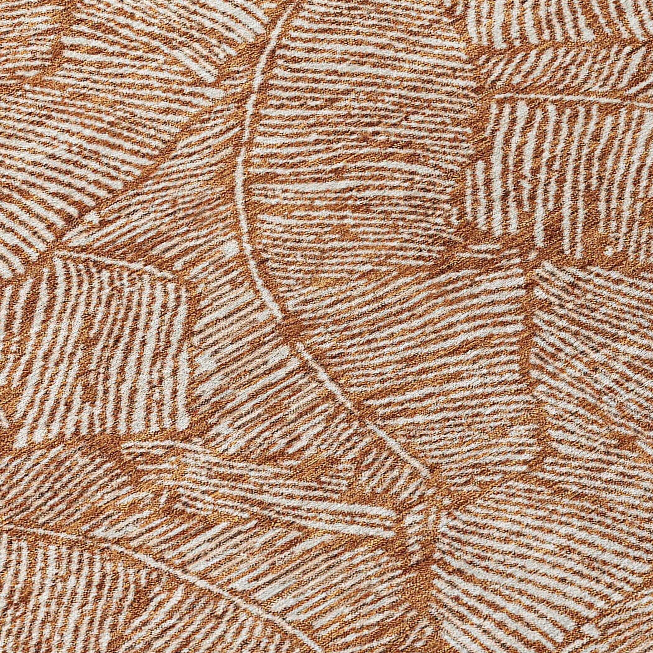 Tapis Chantille Tropical Palm lavable en machine pour intérieur/extérieur