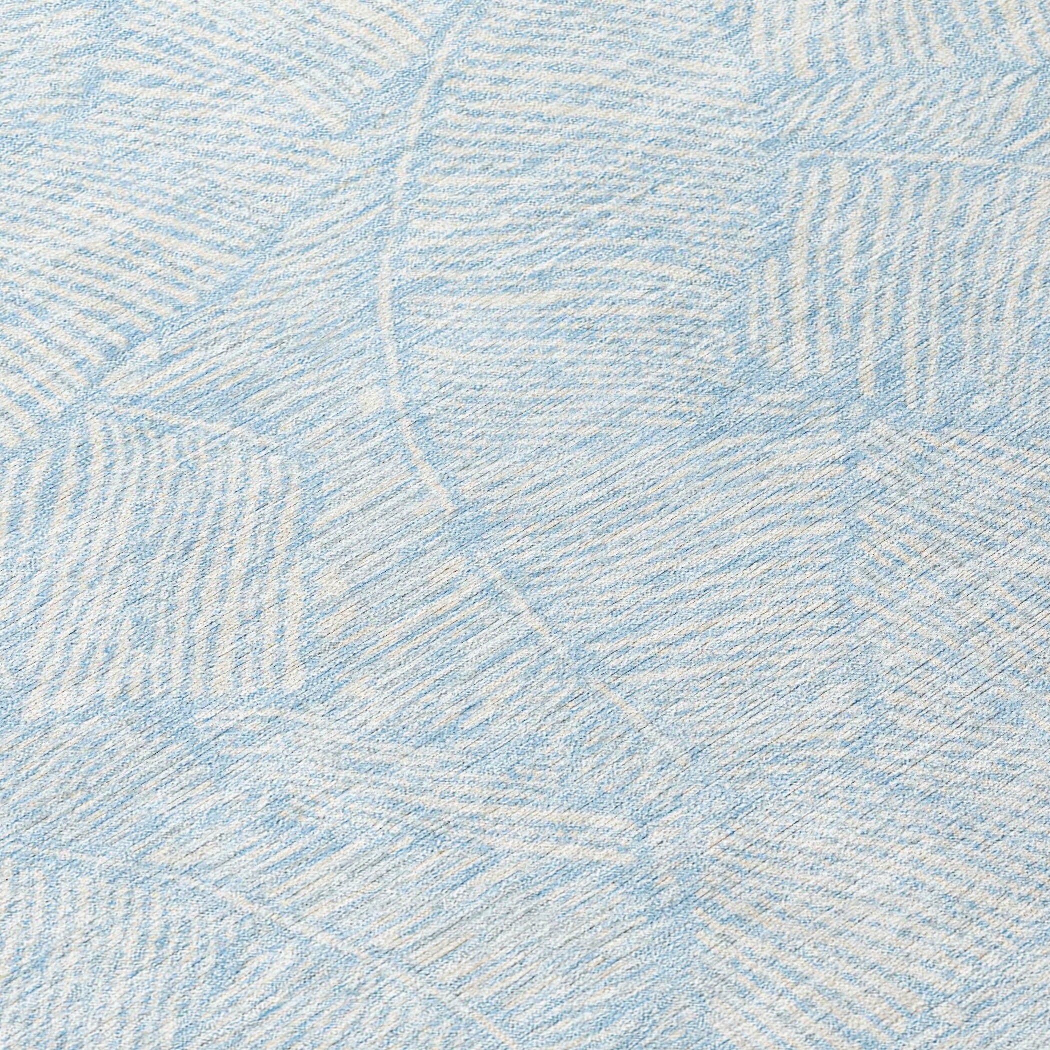 Tapis Chantille Tropical Palm lavable en machine pour intérieur/extérieur