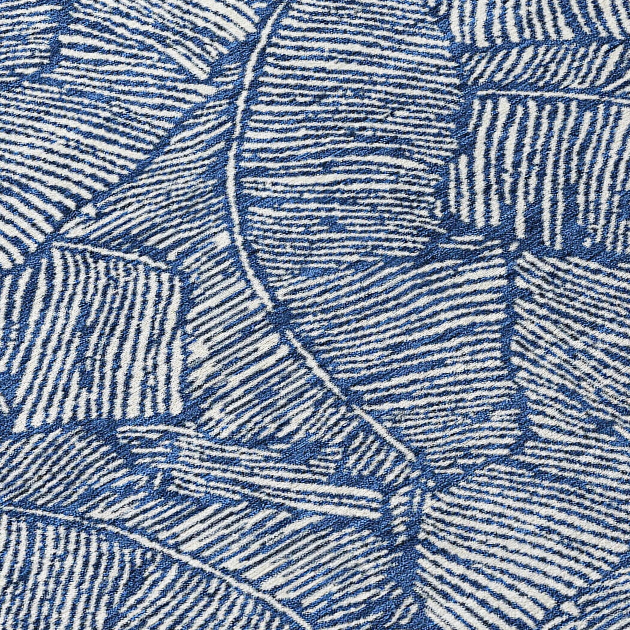 Tapis Chantille Tropical Palm lavable en machine pour intérieur/extérieur