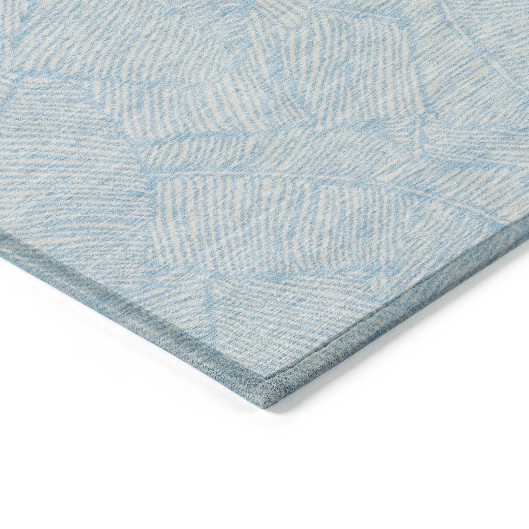 Tapis Chantille Tropical Palm lavable en machine pour intérieur/extérieur