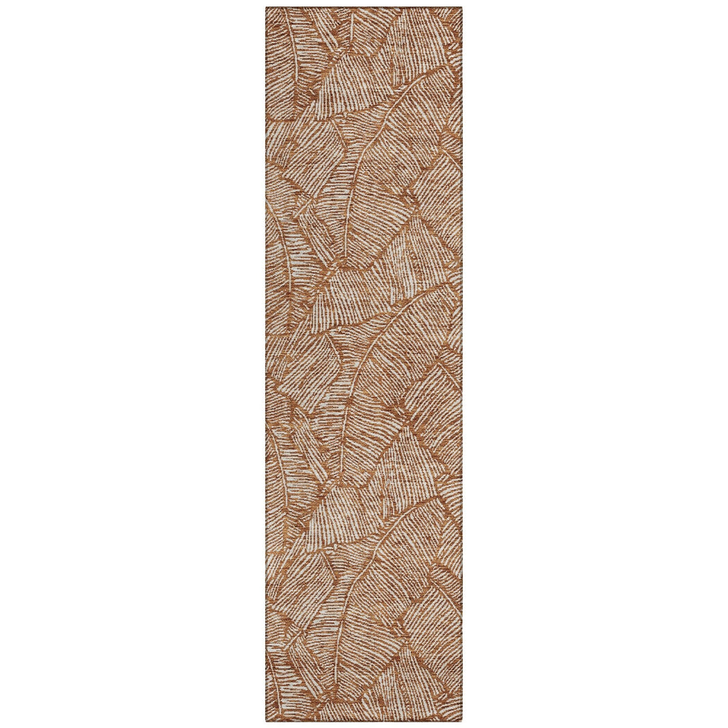 Tapis Chantille Tropical Palm lavable en machine pour intérieur/extérieur