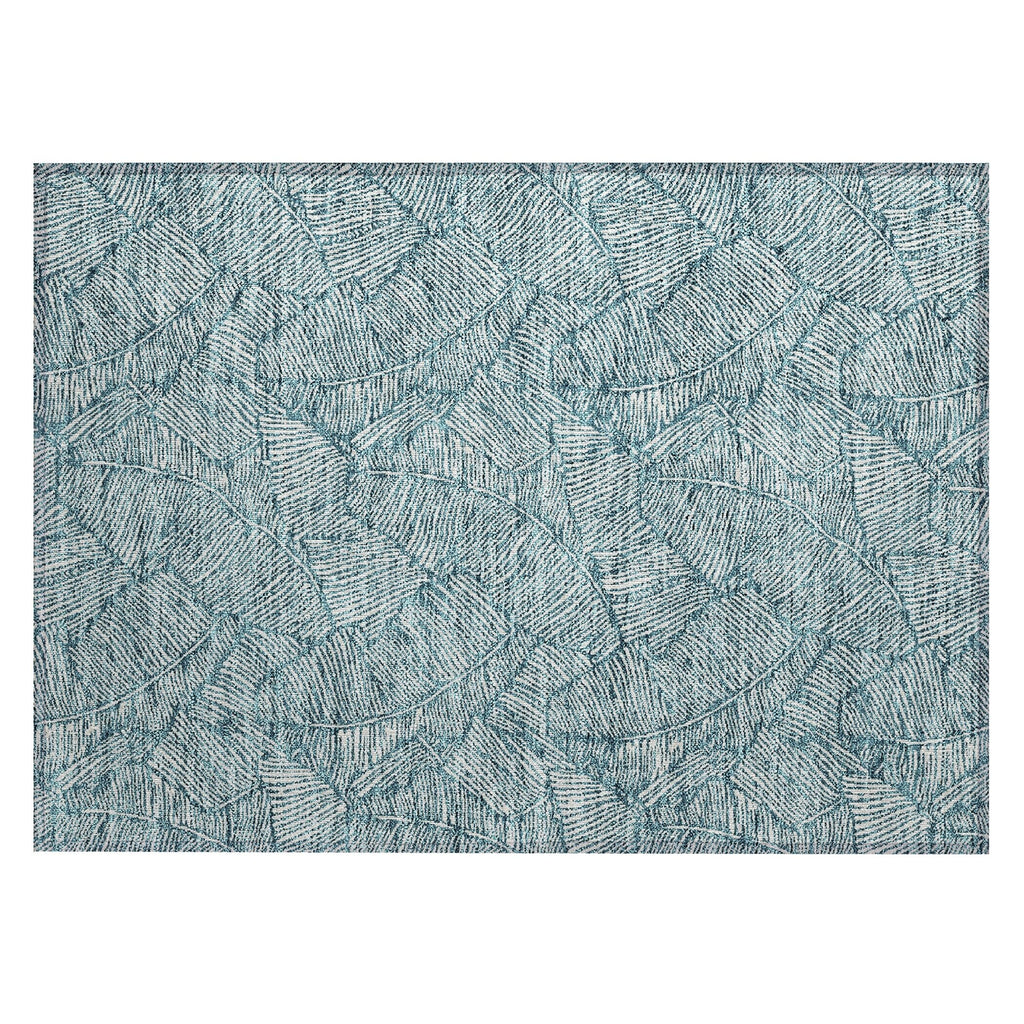 Tapis Chantille Tropical Palm lavable en machine pour intérieur/extérieur