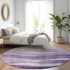Tapis Chantille contemporain à vagues, lavable en machine, pour intérieur et extérieur