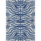 Tapis Chantille moderne à motif animal, lavable en machine, pour intérieur et extérieur