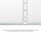 Tapis Chantille moderne à motif animal, lavable en machine, pour intérieur et extérieur