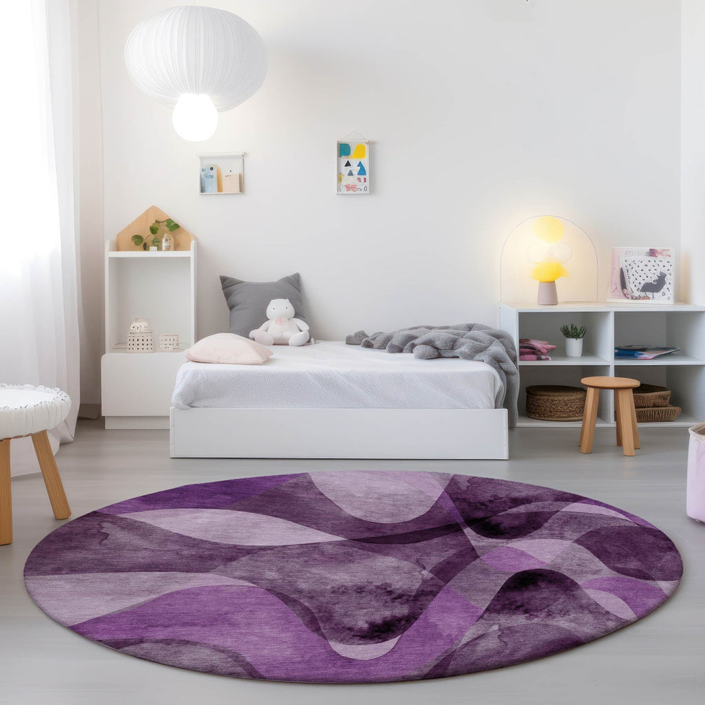 Tapis Chantille moderne lavable en machine pour intérieur/extérieur
