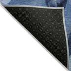 Tapis Chantille moderne lavable en machine pour intérieur/extérieur