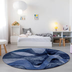 Tapis Chantille moderne lavable en machine pour intérieur/extérieur