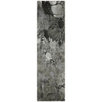 Tapis Chantille moderne à motif floral lavable en machine pour intérieur/extérieur