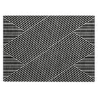 Tapis Chantille géométrique moderne lavable en machine pour intérieur/extérieur