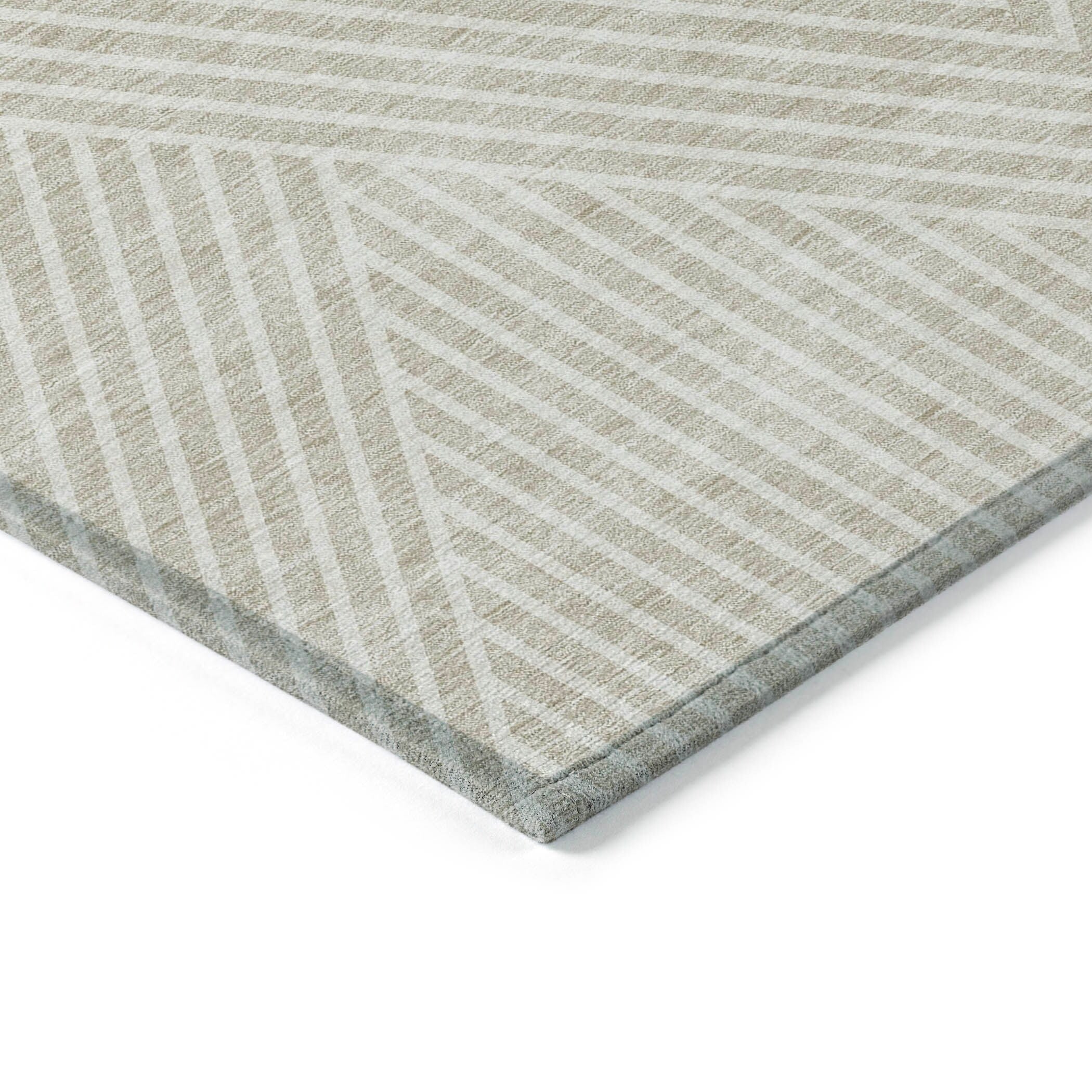 Tapis Chantille géométrique moderne lavable en machine pour intérieur/extérieur