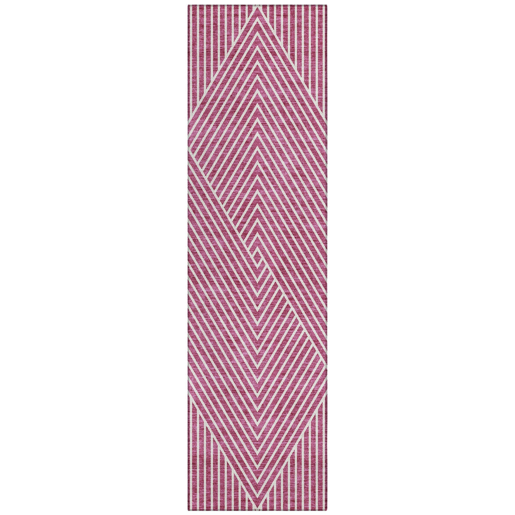 Tapis Chantille géométrique moderne lavable en machine pour intérieur/extérieur