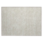 Tapis Chantille géométrique moderne lavable en machine pour intérieur/extérieur